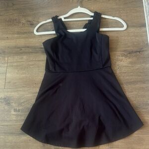 Old Navy Active Black PowerSoft Tennis dress Girl Size L 10/12